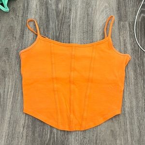 Hollister corset style top